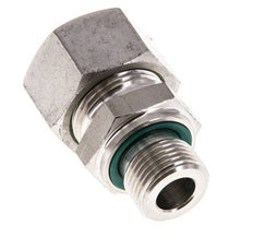 G 3/8'' Male x 15L Stainless steel Straight Cutting Ring with FKM Seal 315 Bar DIN 2353