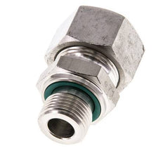 G 3/8'' Male x 15L Stainless steel Straight Cutting Ring with FKM Seal 315 Bar DIN 2353