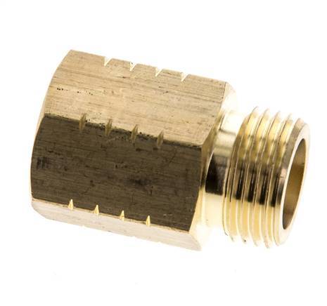 G 1/2'' x 1/2'' NPT M/F Brass Reducing Ring 16 Bar - Hydraulic