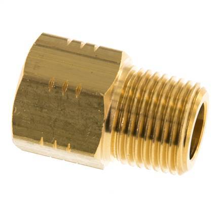 R 1/2'' x 1/2'' NPT M/F Brass Reducing Ring 16 Bar - Hydraulic