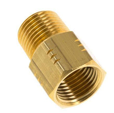 R 1/2'' x 1/2'' NPT M/F Brass Reducing Ring 16 Bar - Hydraulic