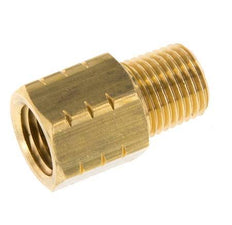 R 1/4'' x 1/4'' NPT M/F Brass Reducing Ring 16 Bar - Hydraulic