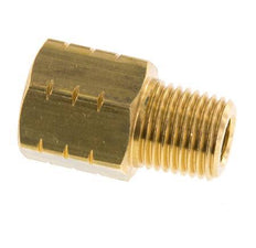 R 1/4'' x 1/4'' NPT M/F Brass Reducing Ring 16 Bar - Hydraulic