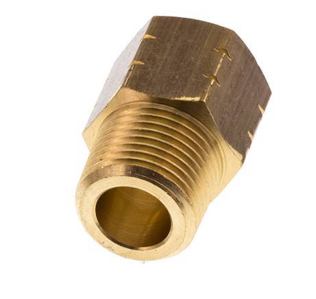 3/8'' NPT x G 3/8'' M/F Brass Reducing Ring 16 Bar - Hydraulic