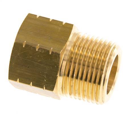 R 1'' x 1'' NPT M/F Brass Reducing Ring 16 Bar - Hydraulic