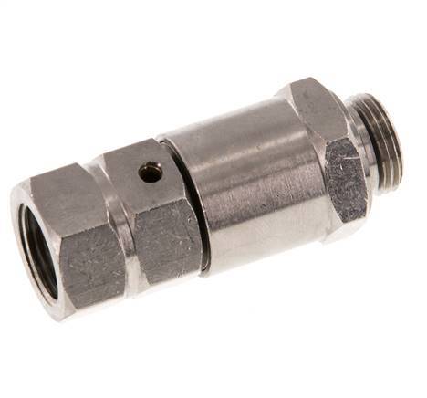 G 3/8'' M/F Nickel plated Brass Swivel Joint 10 Bar - High speed
