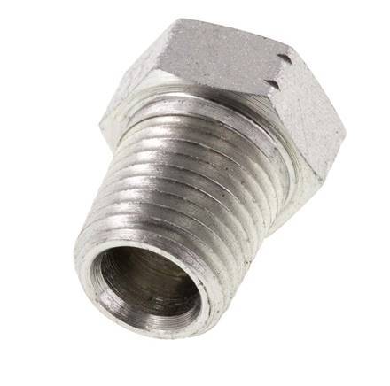 1/4'' NPT x 1/8'' NPT M/F Zinc plated Steel Reducing Ring 275 Bar - Hydraulic [2 Pieces]
