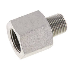 3/8'' NPT x 1/2'' NPT M/F Zinc plated Steel Reducing Ring 210 Bar - Hydraulic