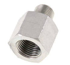 3/8'' NPT x 1/2'' NPT M/F Zinc plated Steel Reducing Ring 210 Bar - Hydraulic