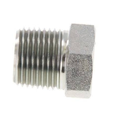 3/8'' NPT x 1/8'' NPT M/F Zinc plated Steel Reducing Ring 210 Bar - Hydraulic