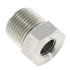 3/8'' NPT x 1/8'' NPT M/F Zinc plated Steel Reducing Ring 210 Bar - Hydraulic