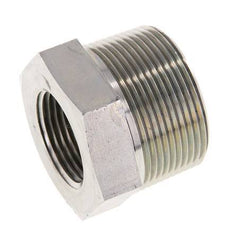 1 1/2'' NPT x 1'' NPT M/F Zinc plated Steel Reducing Ring 80 Bar - Hydraulic
