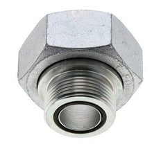 UN 2''-12 x UN 1-7/16''-12 F/M Zinc plated Steel Reducing Adapter ORFS 250 Bar - Hydraulic