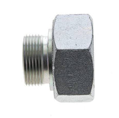 UN 2''-12 x UN 1-7/16''-12 F/M Zinc plated Steel Reducing Adapter ORFS 250 Bar - Hydraulic