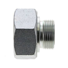 UN 2''-12 x UN 1-7/16''-12 F/M Zinc plated Steel Reducing Adapter ORFS 250 Bar - Hydraulic
