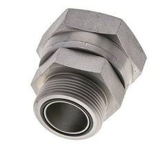 UN 2''-12 x UN 1-11/16''-12 F/M Zinc plated Steel Reducing Adapter ORFS 250 Bar - Hydraulic