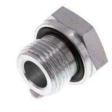 G 1/2'' x G 1/4'' M/F Zinc plated Steel Reducing Adapter 630 Bar - Hydraulic [2 Pieces]