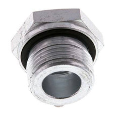 G 3/4'' x G 3/8'' M/F Zinc plated Steel Reducing Adapter 400 Bar - Hydraulic [2 Pieces]