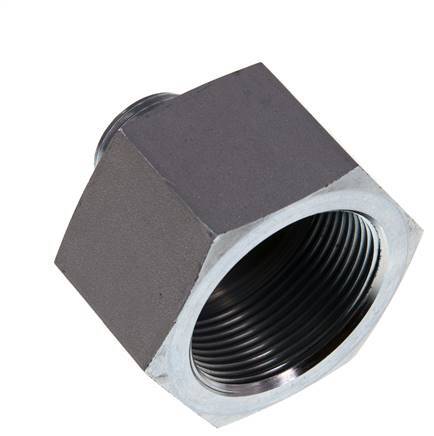 G 3/4'' x G 1 1/2'' M/F Zinc plated Steel Reducing Adapter 315 Bar - Hydraulic