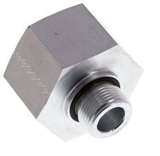 G 3/4'' x G 1 1/4'' M/F Zinc plated Steel Reducing Adapter 400 Bar - Hydraulic