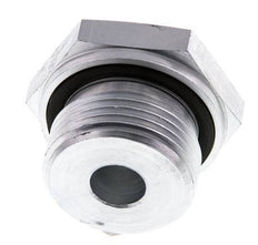 G 1'' x G 1/4'' M/F Zinc plated Steel Reducing Adapter 400 Bar - Hydraulic