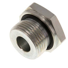 G 1'' x G 3/8'' M/F Zinc plated Steel Reducing Adapter 400 Bar - Hydraulic