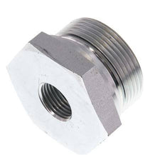 G 1 1/2'' x G 1/2'' M/F Zinc plated Steel Reducing Adapter 315 Bar - Hydraulic