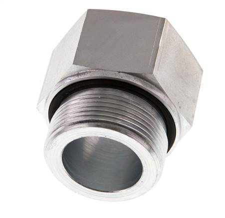 G 1 1/2'' x G 1 1/4'' M/F Zinc plated Steel Reducing Adapter 315 Bar - Hydraulic