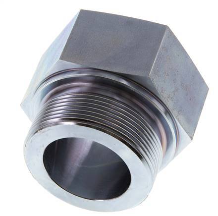 G 2'' x G 1 1/2'' M/F Zinc plated Steel Reducing Adapter 160 Bar - Hydraulic