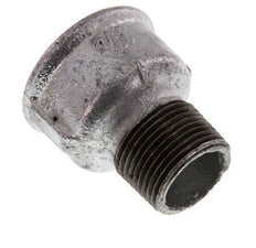 R 1'' x Rp 1 1/4'' M/F Zinc plated Cast iron Reducing Adapter 25 Bar