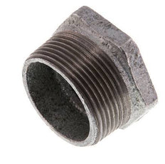 R 1 1/2'' x Rp 3/4'' M/F Zinc plated Cast iron Reducing Ring 25 Bar [2 Pieces]