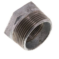 R 1 1/2'' x Rp 1 1/4'' M/F Zinc plated Cast iron Reducing Ring 25 Bar [2 Pieces]