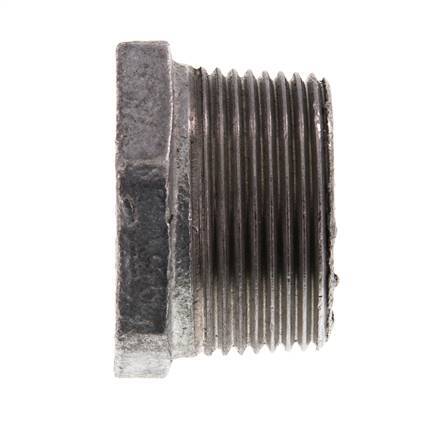 R 1 1/4'' x Rp 1/2'' M/F Zinc plated Cast iron Reducing Ring 25 Bar [2 Pieces]