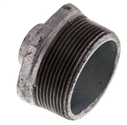 R 2'' x Rp 1/2'' M/F Zinc plated Cast iron Reducing Ring 25 Bar