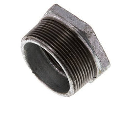 R 2'' x Rp 1 1/4'' M/F Zinc plated Cast iron Reducing Ring 25 Bar