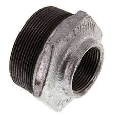 R 2 1/2'' x Rp 1 1/4'' M/F Zinc plated Cast iron Reducing Ring 25 Bar