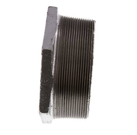 R 4'' x Rp 3'' M/F Zinc plated Cast iron Reducing Ring 25 Bar