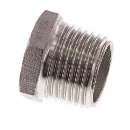 R 1/2'' x Rp 3/8'' M/F Stainless steel Reducing Ring 16 Bar [2 Pieces]