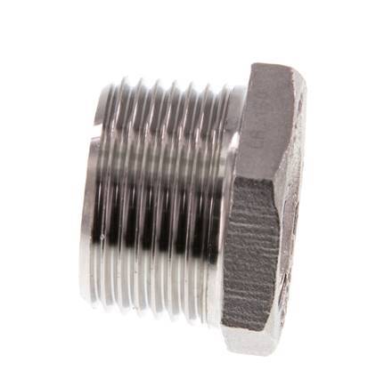 R 3/4'' x Rp 1/2'' M/F Stainless steel Reducing Ring 16 Bar [2 Pieces]