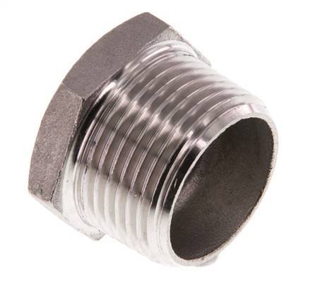 R 3/4'' x Rp 3/8'' M/F Stainless steel Reducing Ring 16 Bar [2 Pieces]