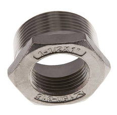 R 1 1/2'' x Rp 1'' M/F Stainless steel Reducing Ring 16 Bar