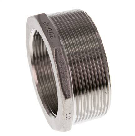R 2 1/2'' x Rp 2'' M/F Stainless steel Reducing Ring 16 Bar