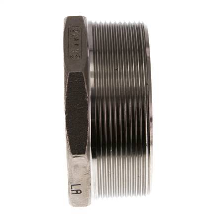 R 3'' x Rp 1 1/2'' M/F Stainless steel Reducing Ring 16 Bar