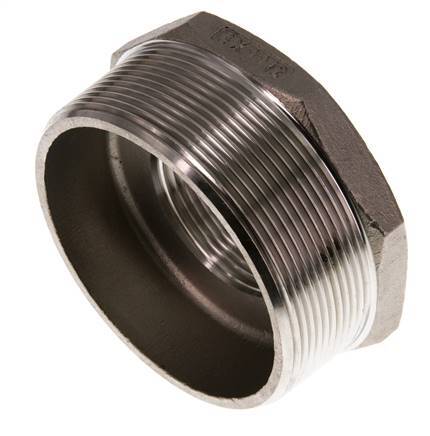 R 3'' x Rp 1 1/2'' M/F Stainless steel Reducing Ring 16 Bar
