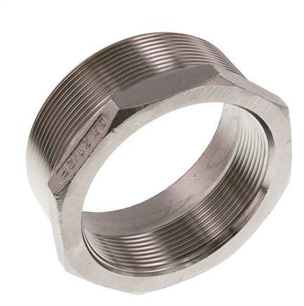 R 3'' x Rp 2 1/2'' M/F Stainless steel Reducing Ring 16 Bar