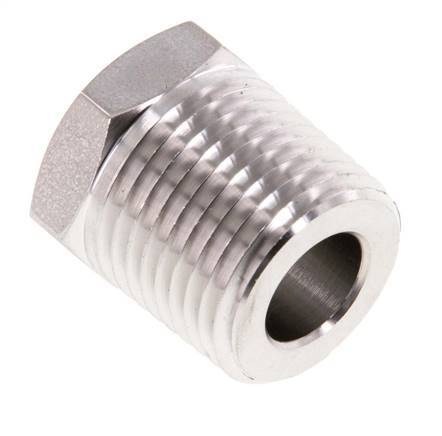 1/2'' NPT x 1/4'' NPT M/F Stainless steel Reducing Ring 210 Bar - Hydraulic