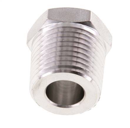 1/2'' NPT x 1/4'' NPT M/F Stainless steel Reducing Ring 210 Bar - Hydraulic