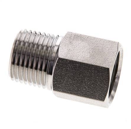 1/2'' NPT x 1/2'' NPT M/F Stainless steel Extension 345 Bar - Hydraulic