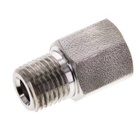 1/4'' NPT x 1/4'' NPT M/F Stainless steel Extension 345 Bar - Hydraulic