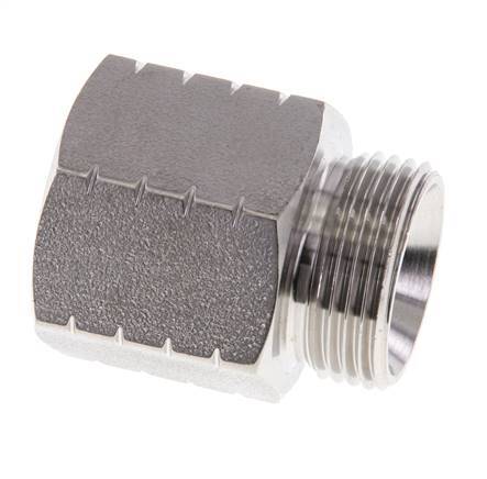 G 3/4'' x 3/4'' NPT M/F Stainless steel Reducing Ring 40 Bar - Hydraulic